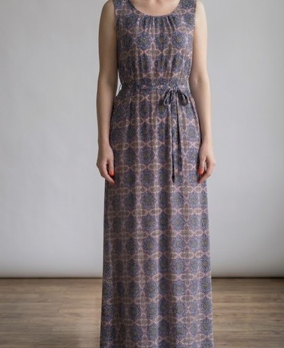 Maxikleid mit paisleymuster - maxikleid,