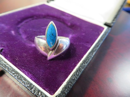 Schöner 925 silber ring - 925,