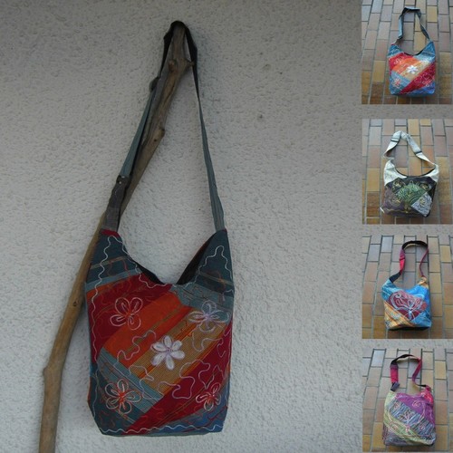 Patchwork beutel tasche - beutel, bag