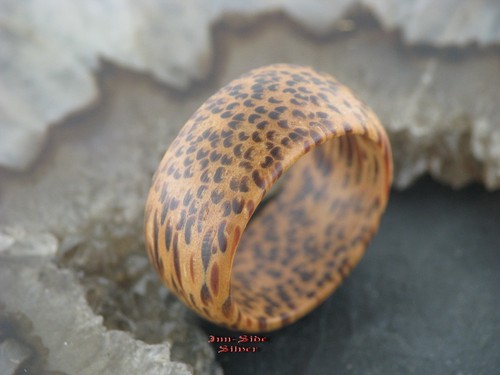 Ethno ring holzring coconut - ring,