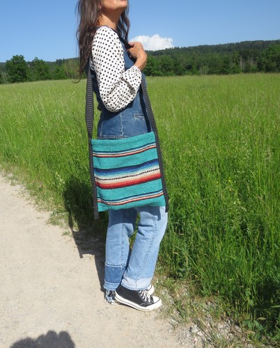 Retro hippie hirtentasche - retro,