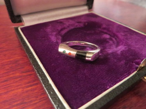Hübscher 925 silber ring - silber,