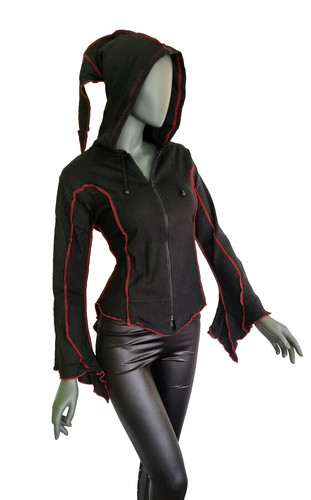 Gugel shirtjacke zipfel goa - gugel,