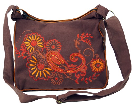 Schultertasche hippie tasche - hippie,