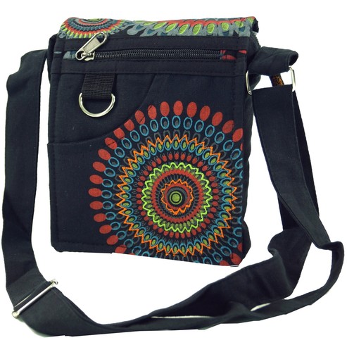 Kleine schultertasche hippie - kleine,