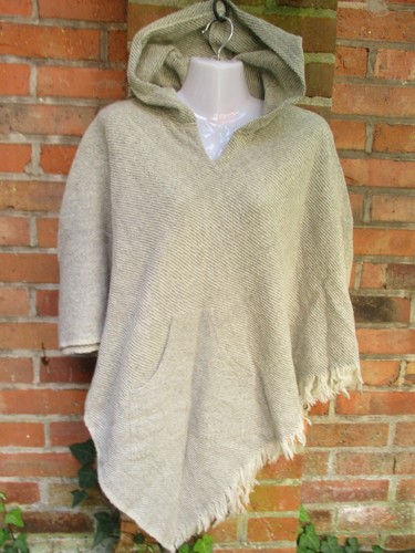 Poncho pullover kaputze - poncho,